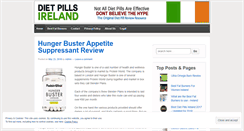 Desktop Screenshot of dietpillsireland.com